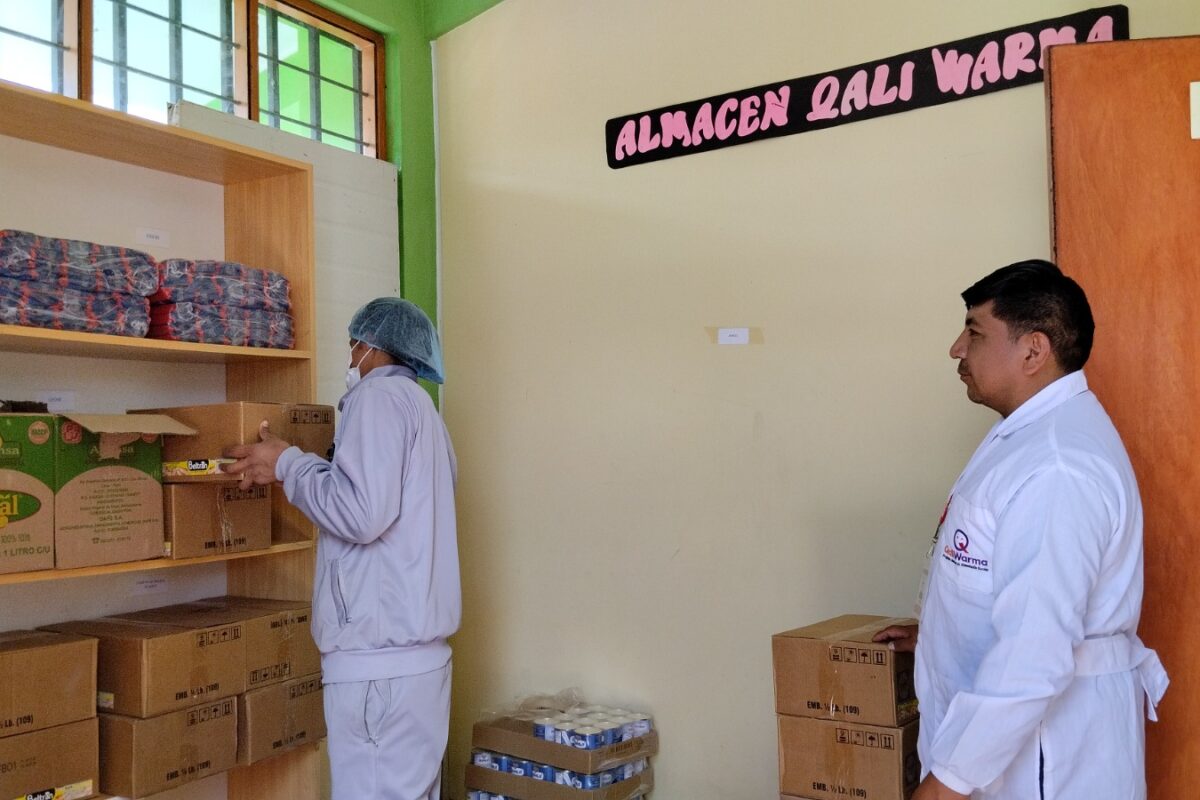 Qali Warma distribuyó alimentos nutritivos para más de 79 000 estudiantes de Huancavelica